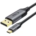 Tech-Protect UltraBoost USB-C til DisplayPort 1.4-kabel - 8K@60Hz, 180cm - Sort