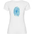 Kruskis Skier Fingerprint T-shirt Med Korte ærmer
