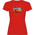 Kruskis Hippie Van Snowboard T-shirt Med Korte ærmer