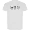 Kruskis Sleep Eat And Ski Eco T-shirt Med Korte ærmer