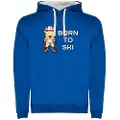 Kruskis Born To Ski Two-colour Hættetrøje