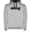 Kruskis Word Skiing Two-colour Hættetrøje