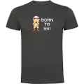 Kruskis Born To Ski T-shirt Med Korte ærmer