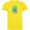 Kruskis Snowboarder Fingerprint T-shirt Med Korte ærmer