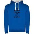 Kruskis Keep Calm And Go Skiing Two-colour Hættetrøje