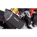 Remus Black Hawk Stainless Steel Hypermotard 939/sp 16-17 Euro 4 Homologeret Slip On Lyddæmper
