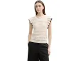 Tom Tailor Knit Volants Trøje