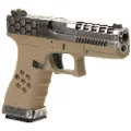 Aw Custom Vx0110 Hex-cut Metal Version Gbb Airsoft-pistol