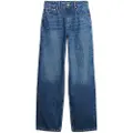 Superdry W7011262a Wide Leg Højtaljede Jeans