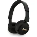 GUESS Metal Logo Script Bluetooth 5.3 On-Ear hovedtelefoner - Sort