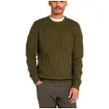 Timberland Timberlandtil mænd. TB0A2CEQA581 Phillips Brook grøn sweater (S), Casual, Bomuld