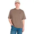 Timberland Timberlandtil mænd. TB0A6GH3BK01 Dunstan River T-shirt brun (M), Casual, Bomuld, Korte ærmer