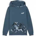 Puma Essentials Camo Hoodie Youth, Age, Dark Indigo, 9-10Y