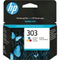 HP 303 / T6N01AE - Tri-Color Ink (Cyan Magenta Yellow) - Blækpatron Dye-based color (cyan, magenta, yellow)
