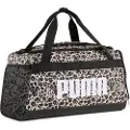 Puma Challenger All-Over Print 35L Small Sports Bag, Accessories, Black/Leopard Aop, OSFA