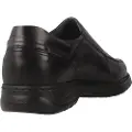 Fluchos Fluchostil mænd. 9144_SALV_NEGF Læder sko 9144 Crono sort (44), Casual