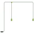 Creative Cables F-snake Eiva Ip65 Udendørslampe Med 2 Bærbare Lys