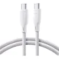 JOYROOM Multi-Colour Series USB-C-kabel PD 60W 1m - Hvid