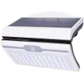 EDM Solcelledrevet Væglampe 6500k 6w 430 Lumens