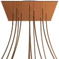 Creative Cables Kroq4012f108 Xxl Rose-one Square Satin-kobberrosa Rosesæt
