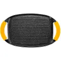 Ibili Basic Stone 36x22.5 Cm Riflet Grillpande