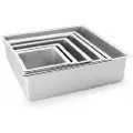 Ibili Ekstra Høj Lige Firkantet Form 20x10 Cm