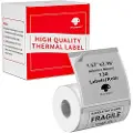 Phomemo Sticker Labels 40x60mm 130 pcs. - Transparent