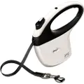 Flexi One Rulleline Tape - hvid/sort