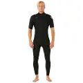 Rip Curl Dawn Patrol 22 Kortsærmet Neopren-dragt Med Lynlås I Brystet