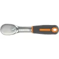 Bahco 1/4´´ Reversible Pear Head With 72 Teeth And A 5° Action Angle 120 Mm Skralde