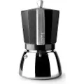 Ibili Elba Black Kaffemaskine 9 Kopper
