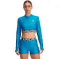 Under Armour Heatgear Rib Halv Lynlås Sweatshirt
