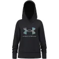 Under Armour Rival Fleece Shimmer Hættetrøje
