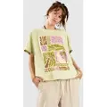 RVCA Natural Tapestry T-shirt grøn