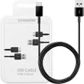 Samsung USB-A / USB-C Kabel EP-DG930IBEGWW - 1.5m - 25W - 2 Stk. - Sort