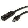 StarTech.com 16.4ft Active Usb 3.0 Extension Cable With Ac Power Adapter 5m. Usb A Usb A Sort