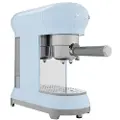 Smeg Halvautomatisk kaffemaskine 50'S STYLE ECF01PBEU, pastelblå, Smeg