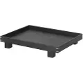 Ferm Living Serveringsbakke BON 36 x 28 cm, sort, træ, fast LIVING
