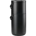 Zone Denmark Affaldspand for madvarer CIRCULAR 22 + 12 l, sort, plast, Zone Danmark