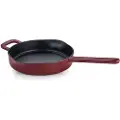 Fissler Universalpande MOMENTS 24 cm, vinrød, støbejern, Fissler