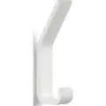 Zone Denmark Håndklædekrog RIM 11 cm, dobbelt, hvid, aluminium, Denmark