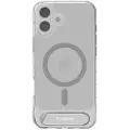 Torras Pstand Series-etui til iPhone 16 Plus (gennemsigtig)