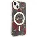 GUESS Guhmp14mhcfwsa Iphone 14 Plus15 Plus 6.7 Zielonykhaki Flower Telefonetui