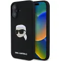 Karl Lagerfeld Liquid Silicone Karl Head Magsafe Iphone 16 Telefon Etui