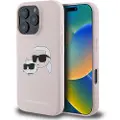 Karl Lagerfeld Liquid Silicone Double Heads Magsafe Iphone 16 Pro Max Telefon Etui