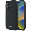 DKNY Pu Leather Metal Logo Magsafe Iphone 16 Telefon Etui