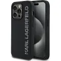 Karl Lagerfeld 3d Rubber Glitter Logo Iphone 14 Pro Telefon Etui