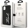 Karl Lagerfeld Klhcn61sksvgk Iphone 11xr 6.1 Silicone Signature Telefonetui