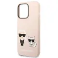 Karl Lagerfeld Klhmp14lsskci Iphone 14 Pro 6.1 Silicone Karl&choupette Telefonetui