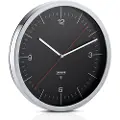 Blomus Radiostyret vægur CRONO L, ⌀ 30 cm, sort, Blomus